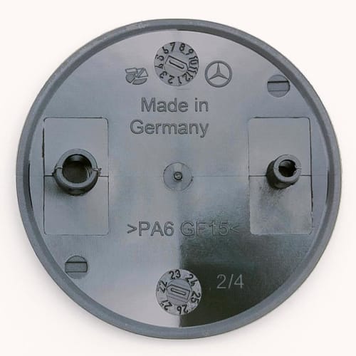 Mercedes Benz AMG Genuine Engine Hood Bonnet Emblem Apple Tree Affalterbach 01