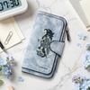 Greek Warrior Pattern Stylish Long Wallet Forever Letter Portable Large Capacity Multi Card Slot Daily Wallet