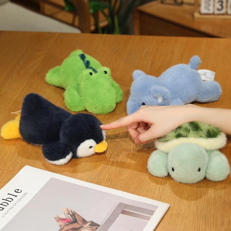 Cute Animal Panda Penguin Doll Plush Toy Deer Elephant Doll Children's Doll Doll