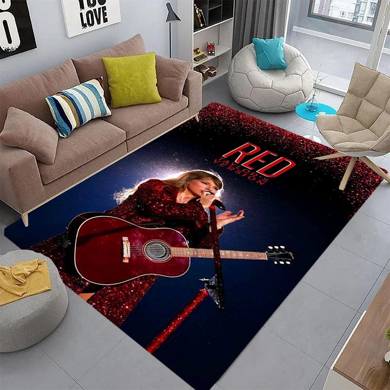 Version: Melody Passion carpet floor mats Living room and bedroom mats Christmas gifts Art Dormitory decoration