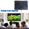 4K 1080P High Gain HD TV DTV Box Digital TV Antenna 120Miles Booster Active Indoor Aerial Flat Design TNT Antenna Replac
