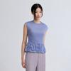 PleaTs Me Wrinkle Hem Cap Sleeve T shirT ppTsm125014