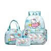 Student Schoolbag Large-Capacity Printing Junior High School College Student Casual Simple Backpack