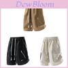 Pantaloncini Cargo Stile Coreano da Uomo Estivi Tessuto Traspirante con Vita Coulisse Abbigliamento Casual Estivo