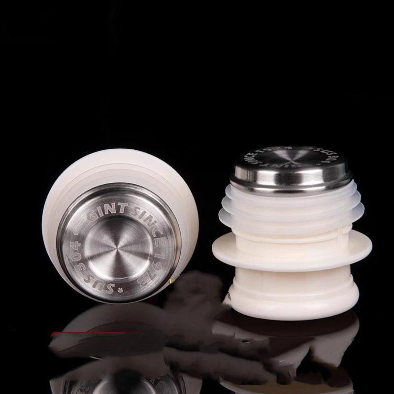1Pcs Thermos Cup Accessories Thermos Bottle Stopper Stainless Steel Silicone Food Grade Kettle Cover S/L Replacement Parts