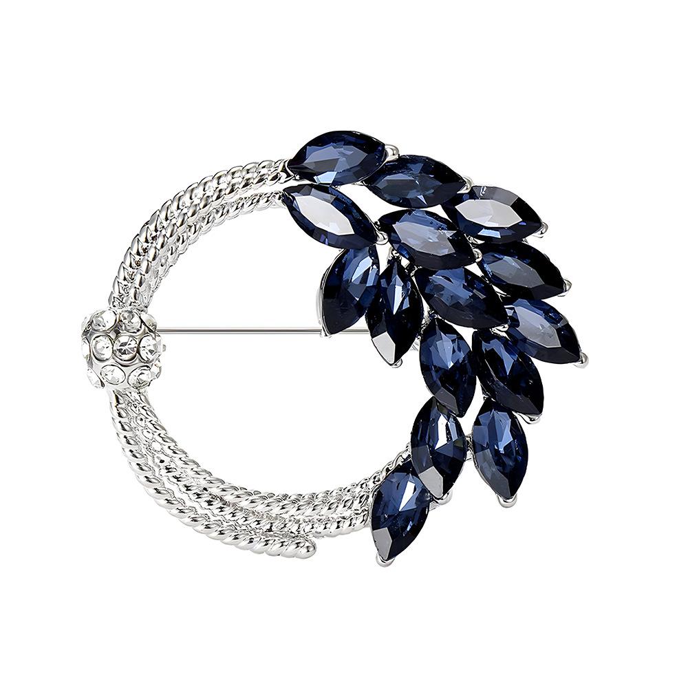 

Золотая пшеница Хуанхуа Брошь Высококачественная женская изысканная легкая роскошная брошь в виде уха пшеницы Нишевый дизайн булавка аксессуары для костюма