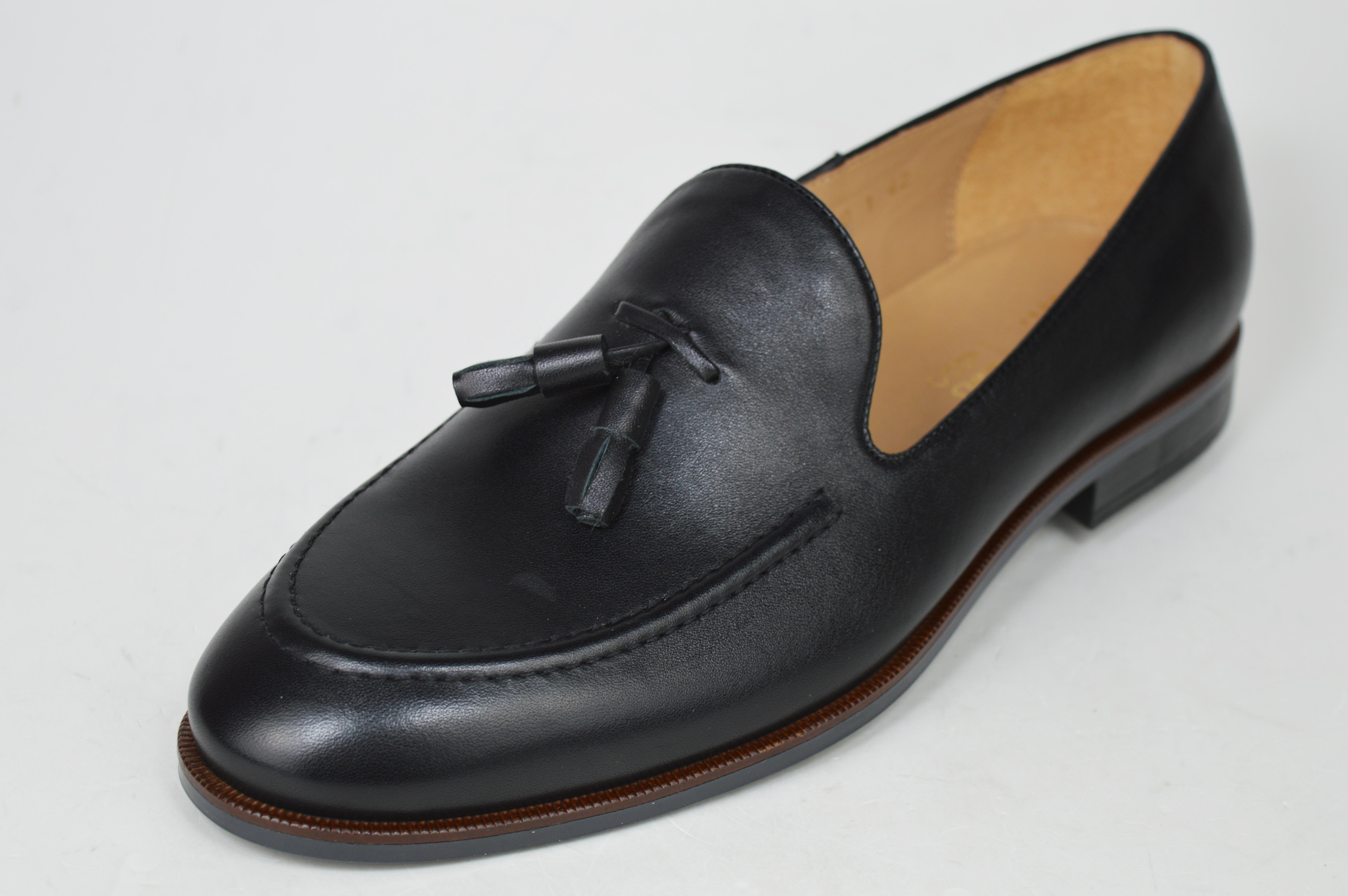 

Лофери чоловічі ikos 0101 39 Чорна шкіра 45 чорний