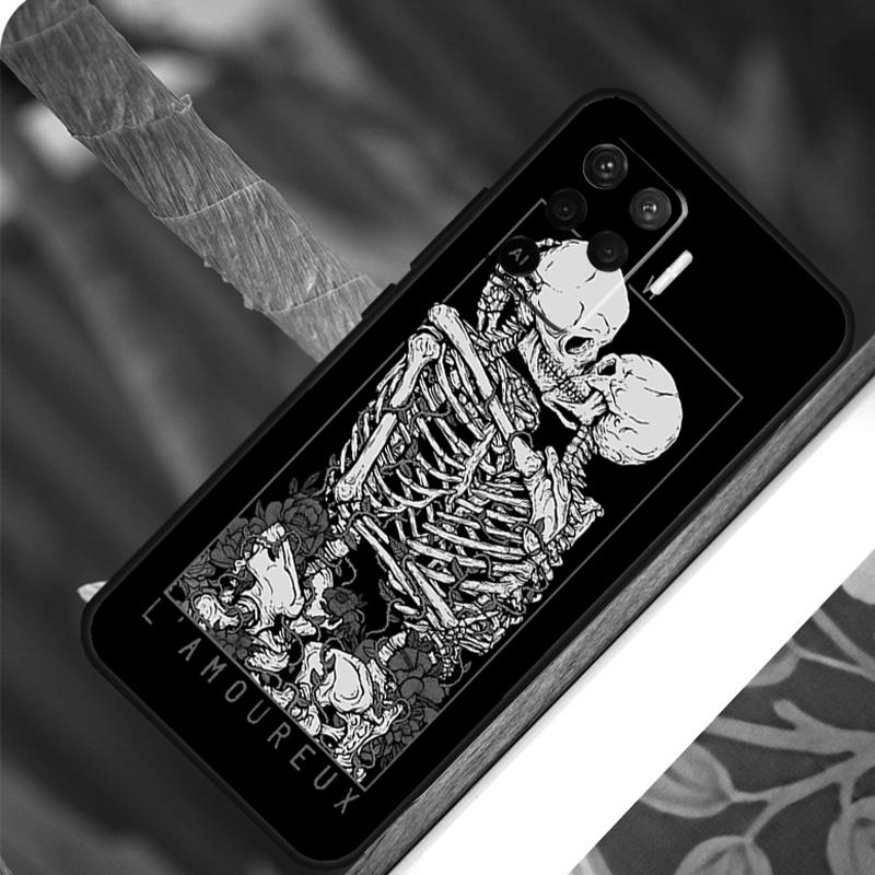 Death Tarot For OPPO A17 A16 A15 A79 A58 A78 A98 A74 A94 A77 A5 A9 A96 A76 A52 A72 A53S A54S A57S Case