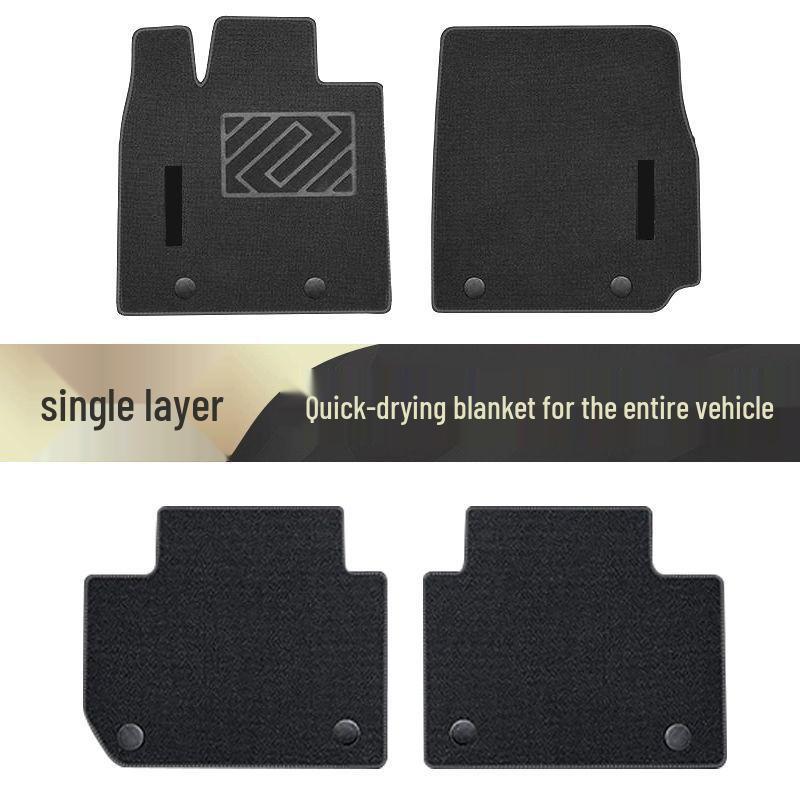 Kia K5 TPE Car Floor & Trunk Mat Set: Quick-Dry, Full Coverage