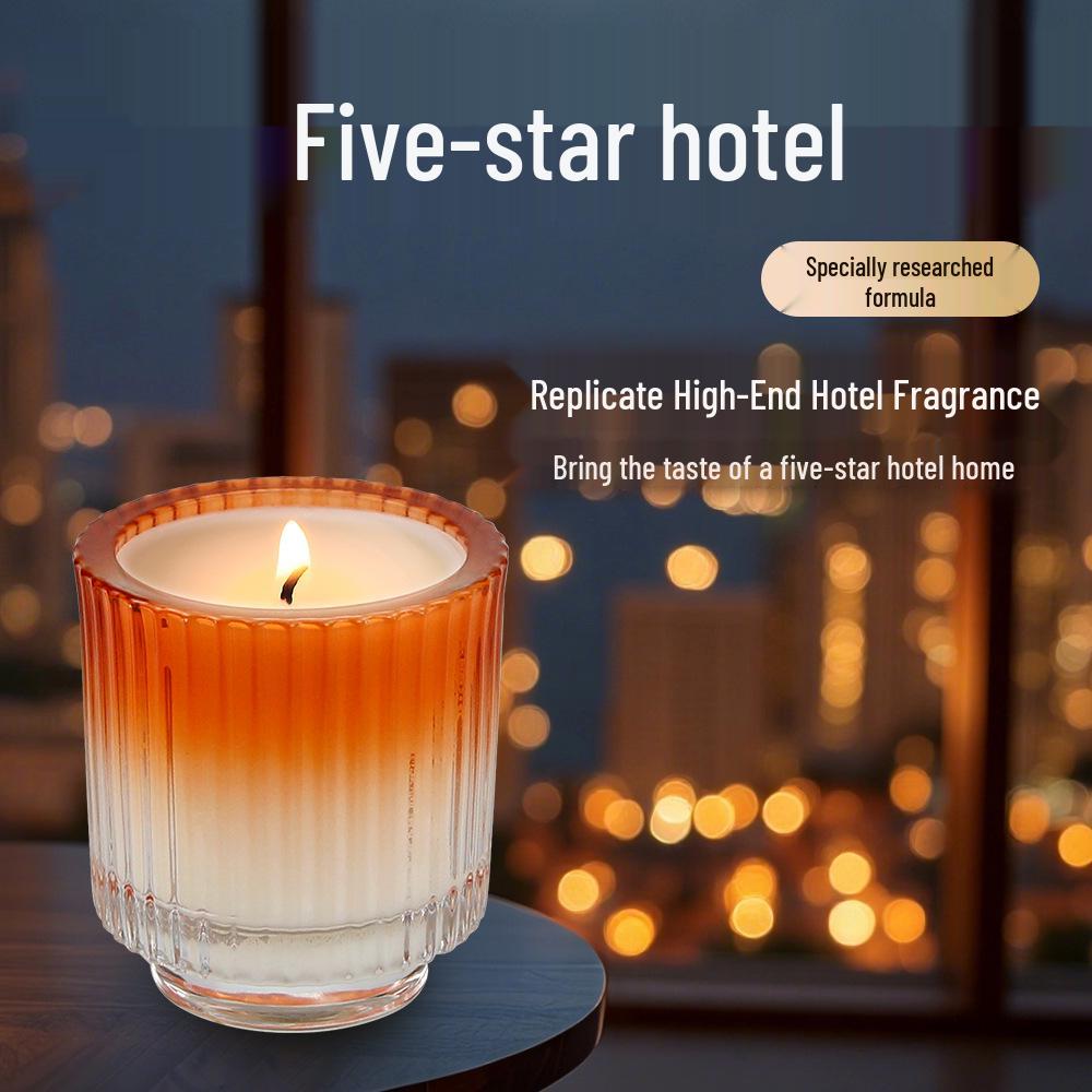 Luxury Hotel Scented Soy Candle for Bedroom and Living Room Wax 150g
