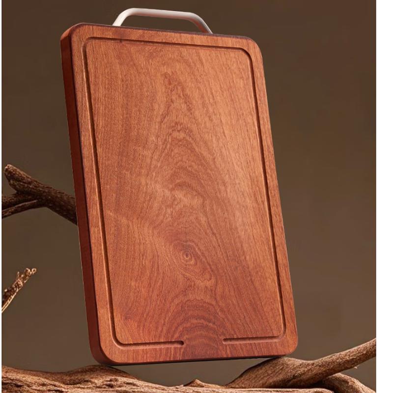 ZISIZ Ebony Wood Double-Sided Cutting Board