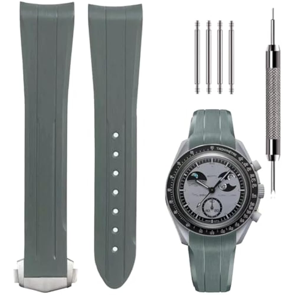 [Sign Me] 20mm Watch Band for Omega Speedmaster and OmegaXSwatch MoonSwatch Compatible with Omega...