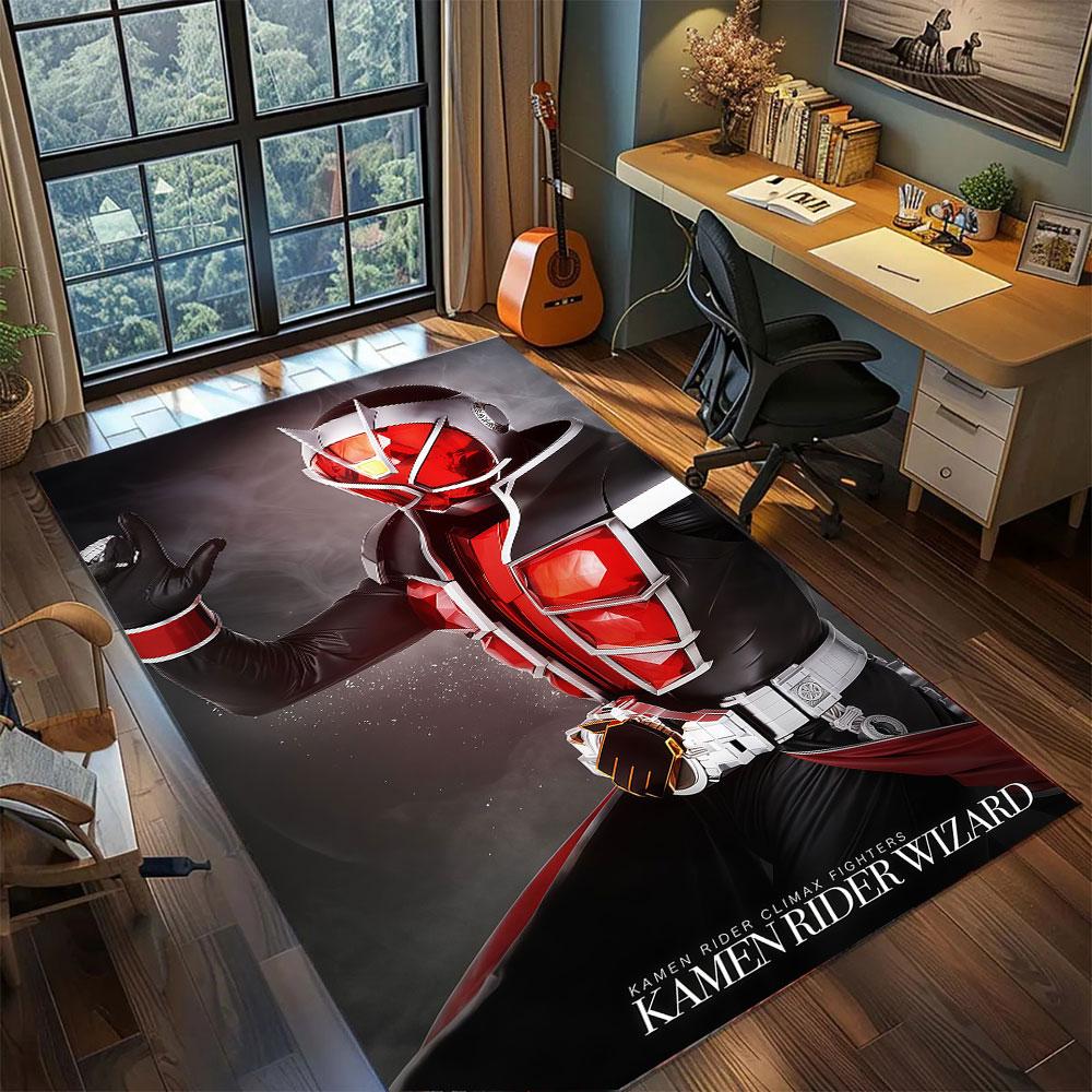 Kamen Rider Faiz Carpet for Living Room Bedroom Home Decor Cool Movie Mat Play Floor Mat