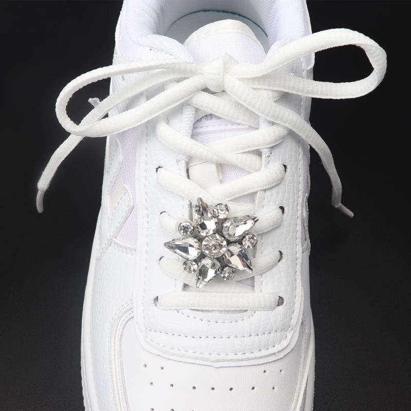 Colorful Gems Shoe Charm Fashion Rhinestones Sneaker Charms Girl Gift Shoe Decoration Af1 DIY Shoelaces Buckles Shoes Accesories