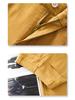 2025 Women's High-Waisted Yellow Wide-Leg Jeans: Slimming, Straight-Leg, Floor-Length, Spring Collection