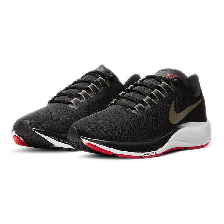 Nike Air Zoom Pegasus 37 Black Olive Aura BQ9646-004