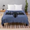 Feminist Mom Throw Blanket