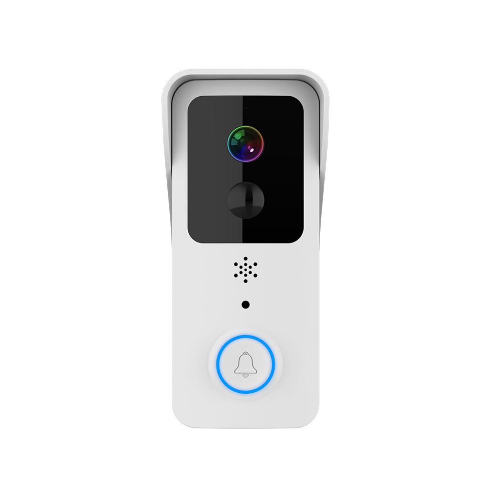 Wireless HD Video Peephole Doorbell with Smart Voice Intercom