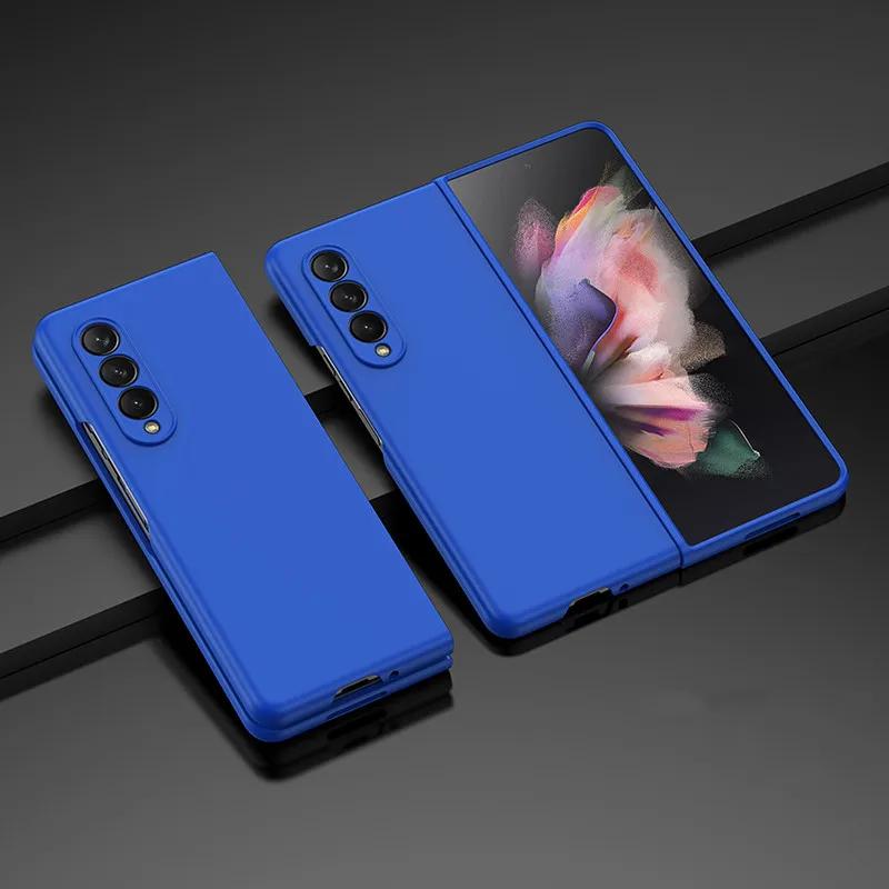 Plain PC Protection Cover Case for Samsung Galaxy Z Fold7 Fold4 fold6 Fold 7 6 4 5 5G fold5 Fold3 fold2 Fold 3 2 Phone Bag Coque