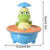 1 Set Bath Toys For Toddlers - Light Up Crocodile Fountain With 4 Spray Modes, ABS Plastic Bath Toy For Bathroom & Swimming Pool