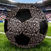 1pc Floral Abstract Durable Soccer Ball/Football, Size 5, Perfect for Training, Entertainment And Competition,Gift yy26060685