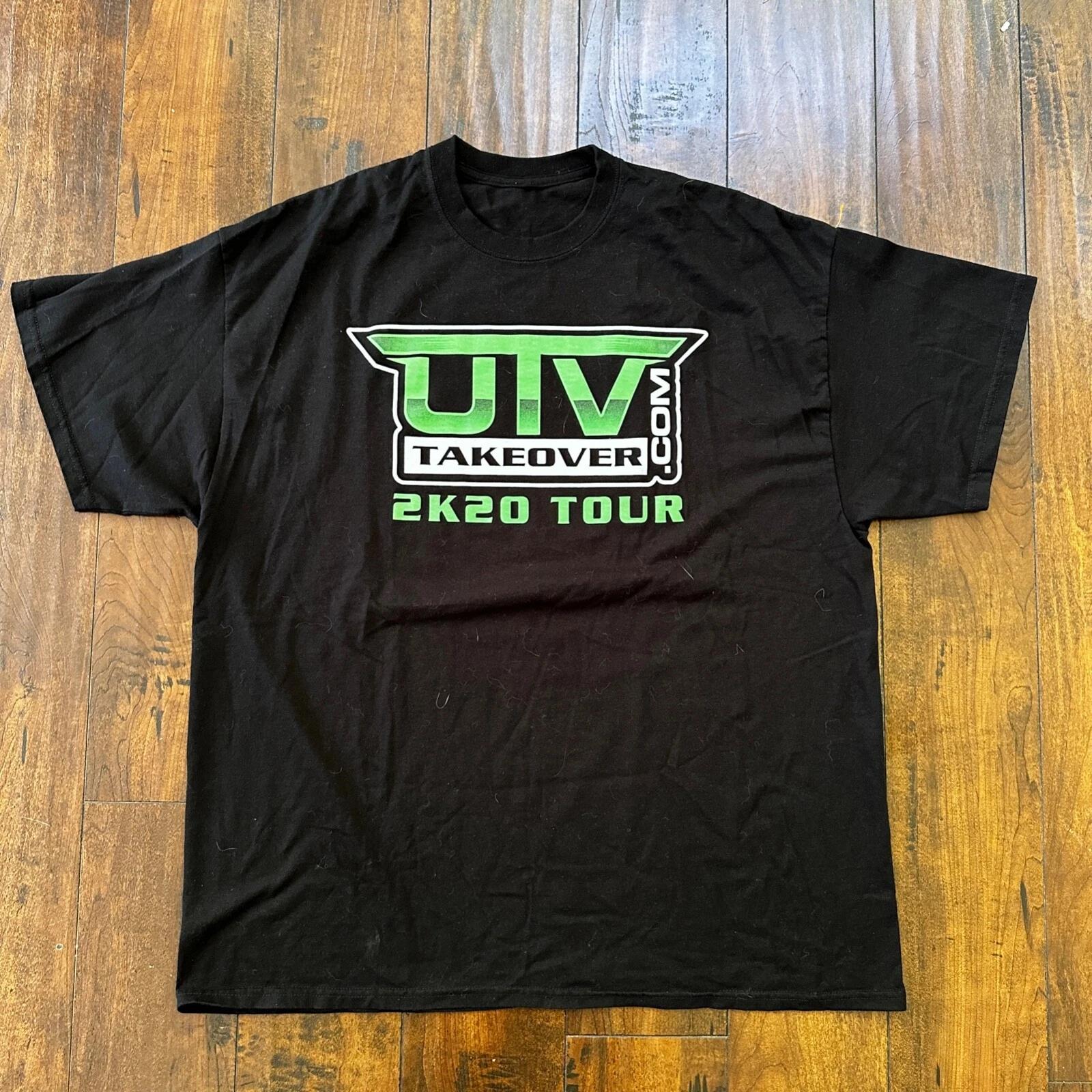 

UTV Monster 2K20 Tour VTG T Shirt Promo Drinks Sports Art Rap Cool Beer Drink 4XL