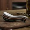 A Variety Of Colors, High-Value Small Spoon, Retro Style Solid Color Ceramic Spoon, Kitchen Household Small Spoon, Tableware Spoon