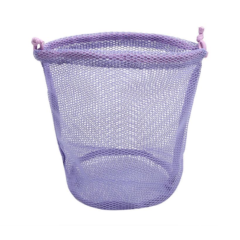 Lightweight Women Mesh Shower Caddy Bag Portable Travel Mini Toiletry Cosmetic Bag for Beach Swimming Dorm