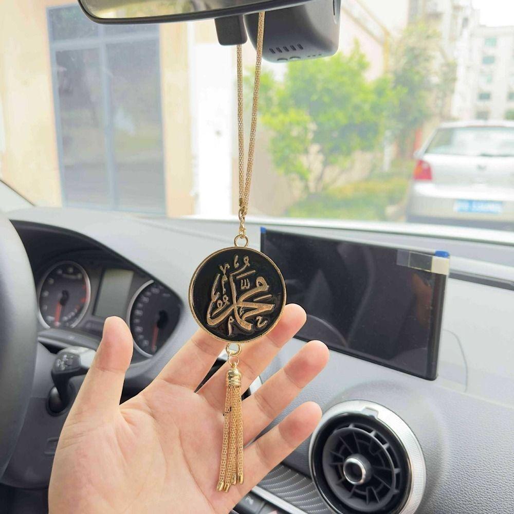 Exquisite Rearview Mirror Pendant With Rhinestone Car Accessories  Small Gifts