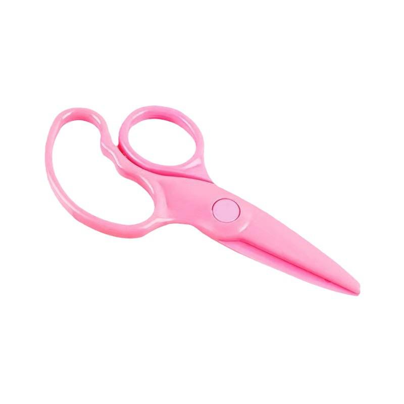 Children's Safe Craft Scissors - Small, Portable, Round-Headed for Kindergarten Art