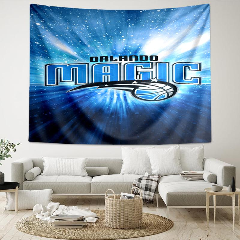 Basketball Orlando Logo Quick-Dry Tapestry Hanging for Bedroom,Livingroom, Playroom,Decor Art Room Wall Tapestry Holiday and Birthday Gifts