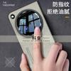 Custodia per OPPO Find N6 in Lusso PU Pelle Silicone Cover Posteriore per Oppo Find N6 Guscio Moda Antipolvere Semplice Ammortizzante Paraurti
