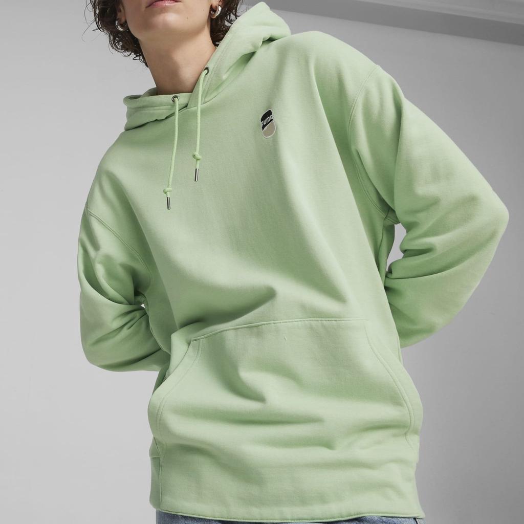 Puma Vintage Loose Fit Hooded Pullover Sweatshirt Unisex sweatshirt Green 624376-89