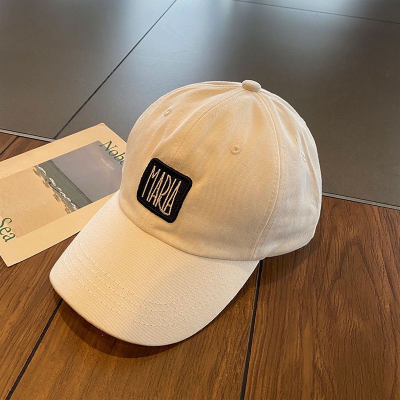 

Baseball Cap Men s New Peaked Cap K-style Hip Hop Hat Children s Easiest for Match Summer Ins Sun Hat Sun Protection Sun Hat Beige White Adjustable