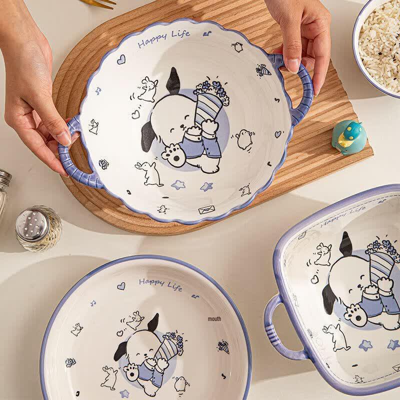 Cute Cartoon Ceramic Dinnerware Set