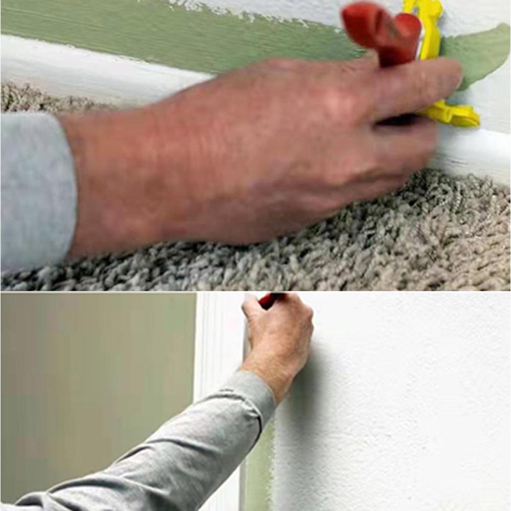 1 Set Profesional Edger Paint Brush Home Household Decoration Interior Wall Roof Detail Paint Brush Multifunctional Household Cleaning Brush