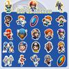 50 Cute Boy Stickers, Nfl-Boy Athletes, Football Doodle Stickers