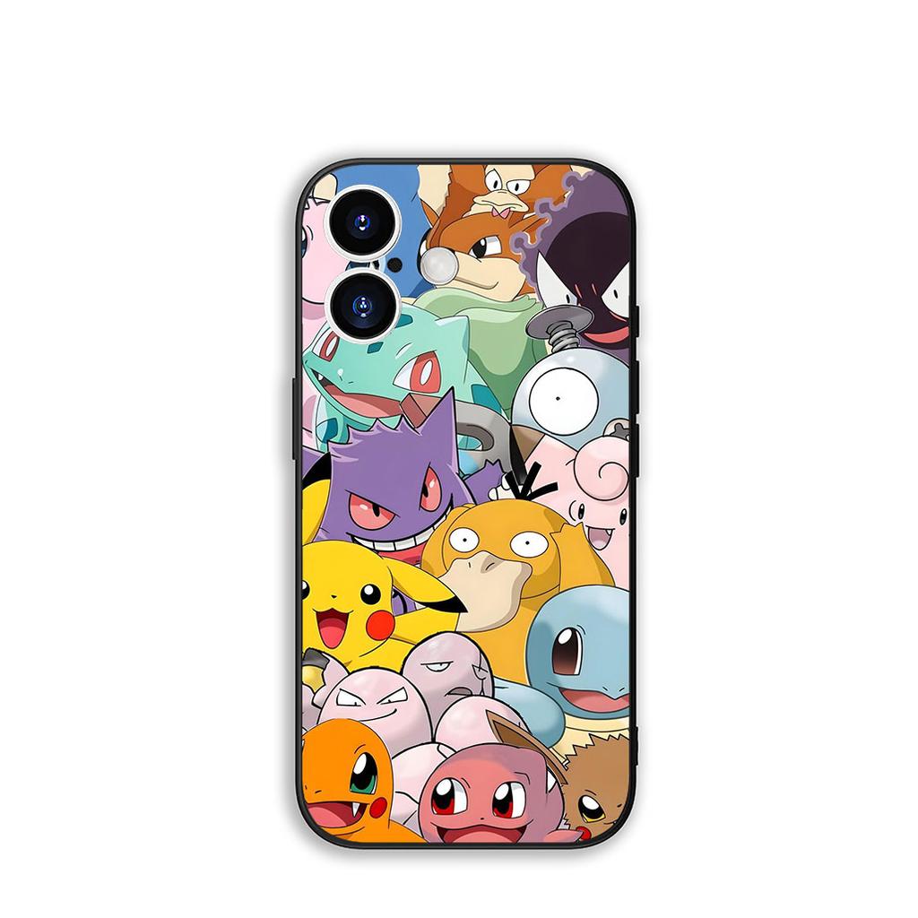 For Motorola Moto G04 G13 G14 G45 G22 G23 G20 G32 G34 G35 G64 G82 G84 G53 G60 E14 E15 E13 Case P-Pokemons GO P-Pikachus Gengar