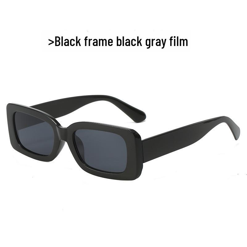 

Модные европейские и американские солнцезащитные очки с защитой от ультрафиолета: Мужские и женские шикарные маленькие квадратные оправы