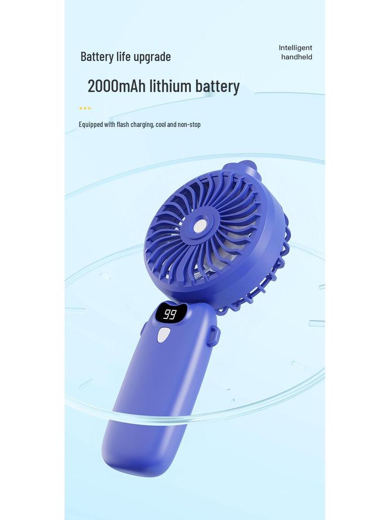 Rechargeable USB Desktop Fan for Office Use