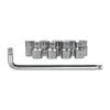 10Pcs Ratchet Tool Set Sleeve Combination Kit Multifunctional for Auto Tricycle Wheel Repair Emergency
