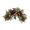 Julgirlang Julprydnad Konstgjord Krans Brevlådedekoration för