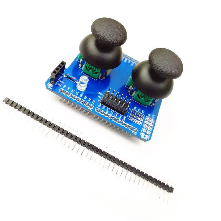 Dual Channel PS2 Joystick Button Module for UNO R3