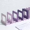 Non-slip Desktop Book Stand Adjustable Vertical Book Holder File Storage Bookshelf  Documents