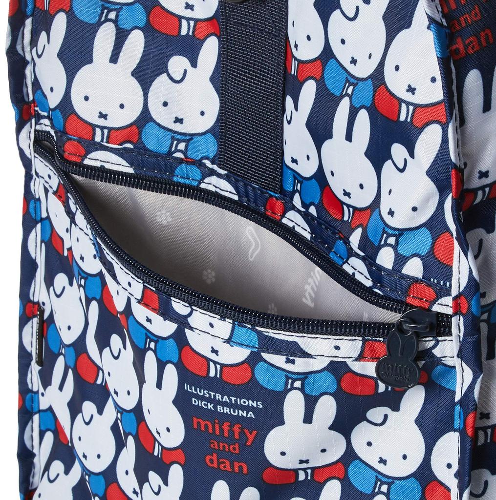 Folding Boston Bag M Size Medium Carry On Rich Patterns Miffy Darn [Hapitas] (Large) Women's [Miffy] &