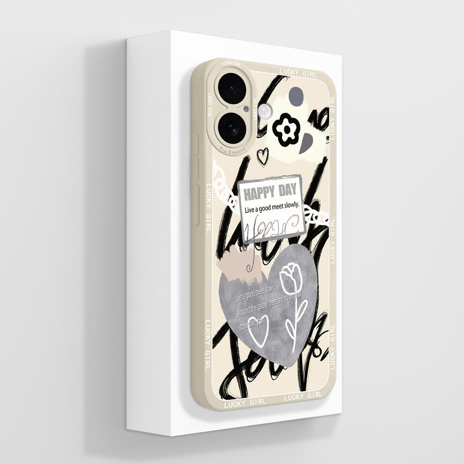 Cute Panda Case For iPhone 17 Pro Max / iPhone Air High Quality Back Cover Liquid Silicone Anti Drop Soft Bumper For iPhone17