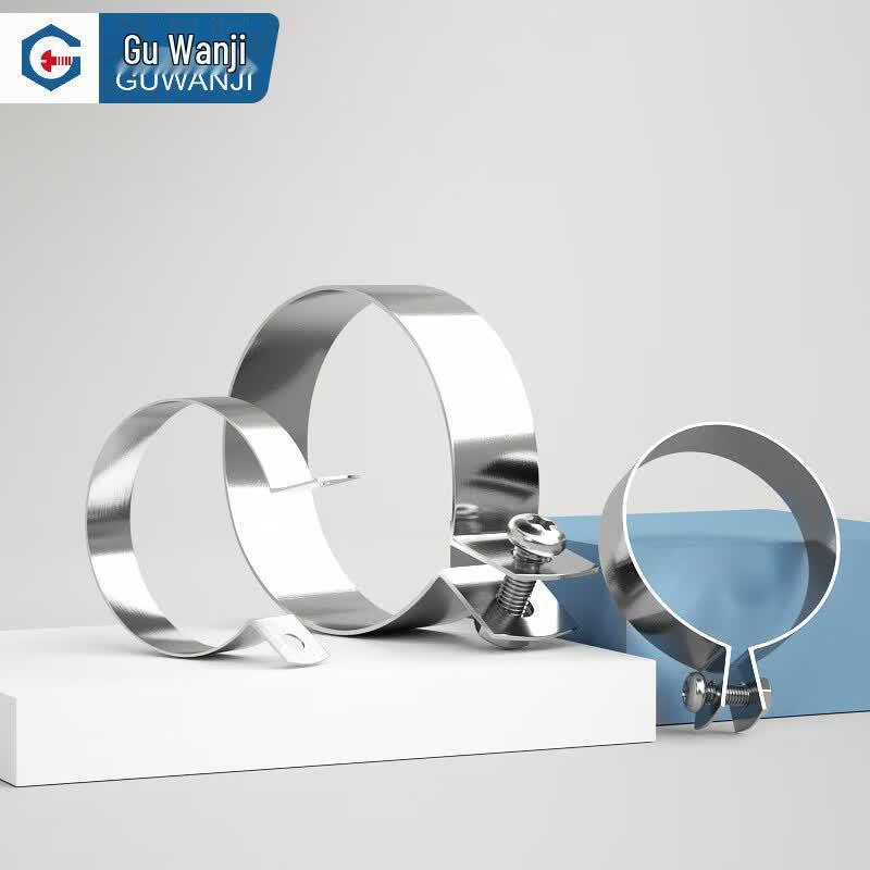 Guwanji 304 Stainless Steel Grounding Pipe Clamp M65