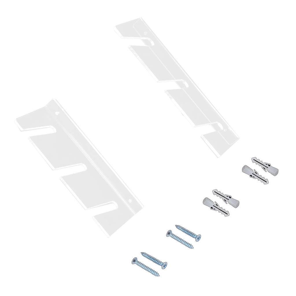 Modern Skateboard Rack Practical Acrylic Skateboard Holder Wall Mount Display Holder Stylish Storage Organizer Shelf