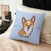 Lovely Welsh Corgi Cushion Cover Polyester Sofa Cushions Decorative Throw Pillows Home Decoration Pillowcover