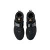 Li Ning WOW 6 Slip Resistant Abrasion Resistant Low top Basketball Shoes Men's Black Gold ABAM089-74
